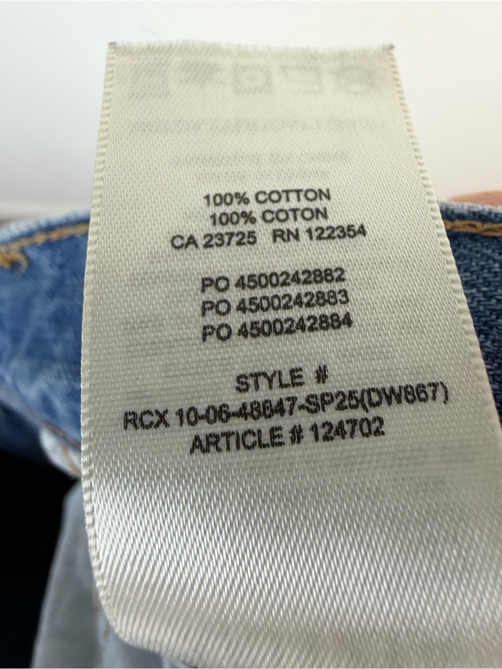 Aritzia Denim Forum The '90s Iggy Lo-Rise Baggy Jeans Size 31 - Picture 8 of 8